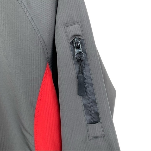 Encore Brand Lacrosse SAMURAI JACKET GREY/RED Size YL - Youth Large - Picture 11 of 15